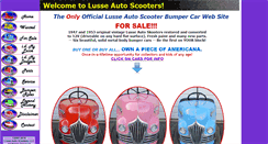Desktop Screenshot of lusseautoscooters.com
